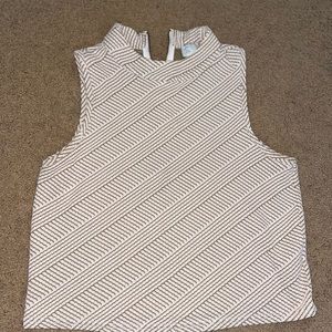 Cute mock neck tank!